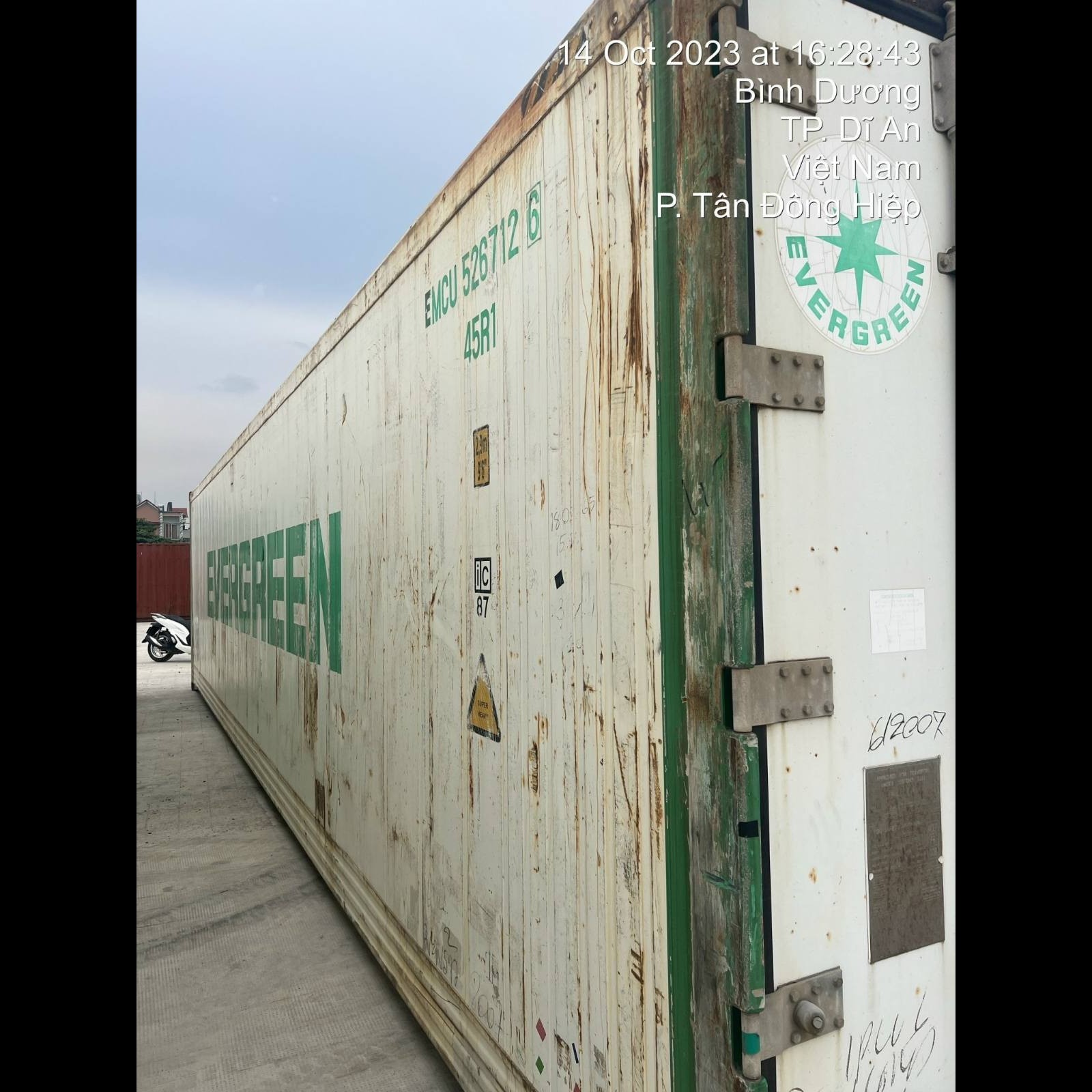 Container lạnh 40feet